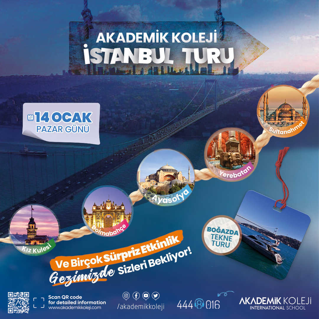 Akademik Koleji Öğrencileri İstanbul'un Tarihi ve Kültürel Zenginliklerini Keşfedecek