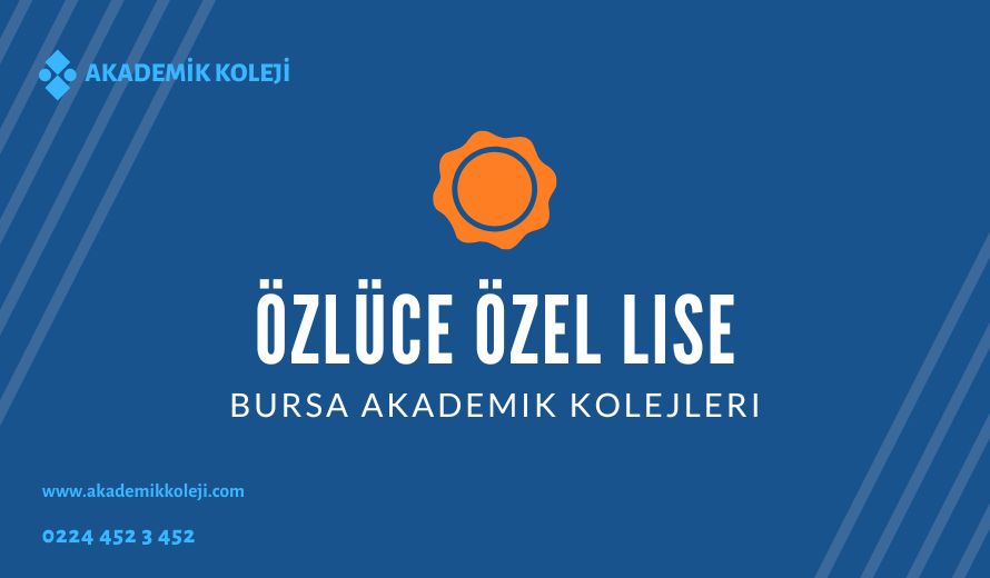 Bursa Özlüce Özel Lise