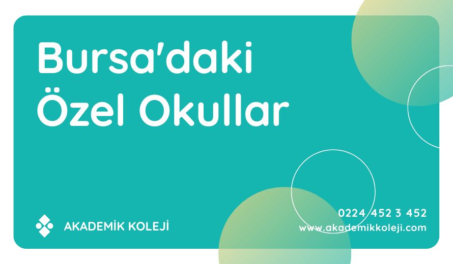 Bursa'daki Özel Okullar